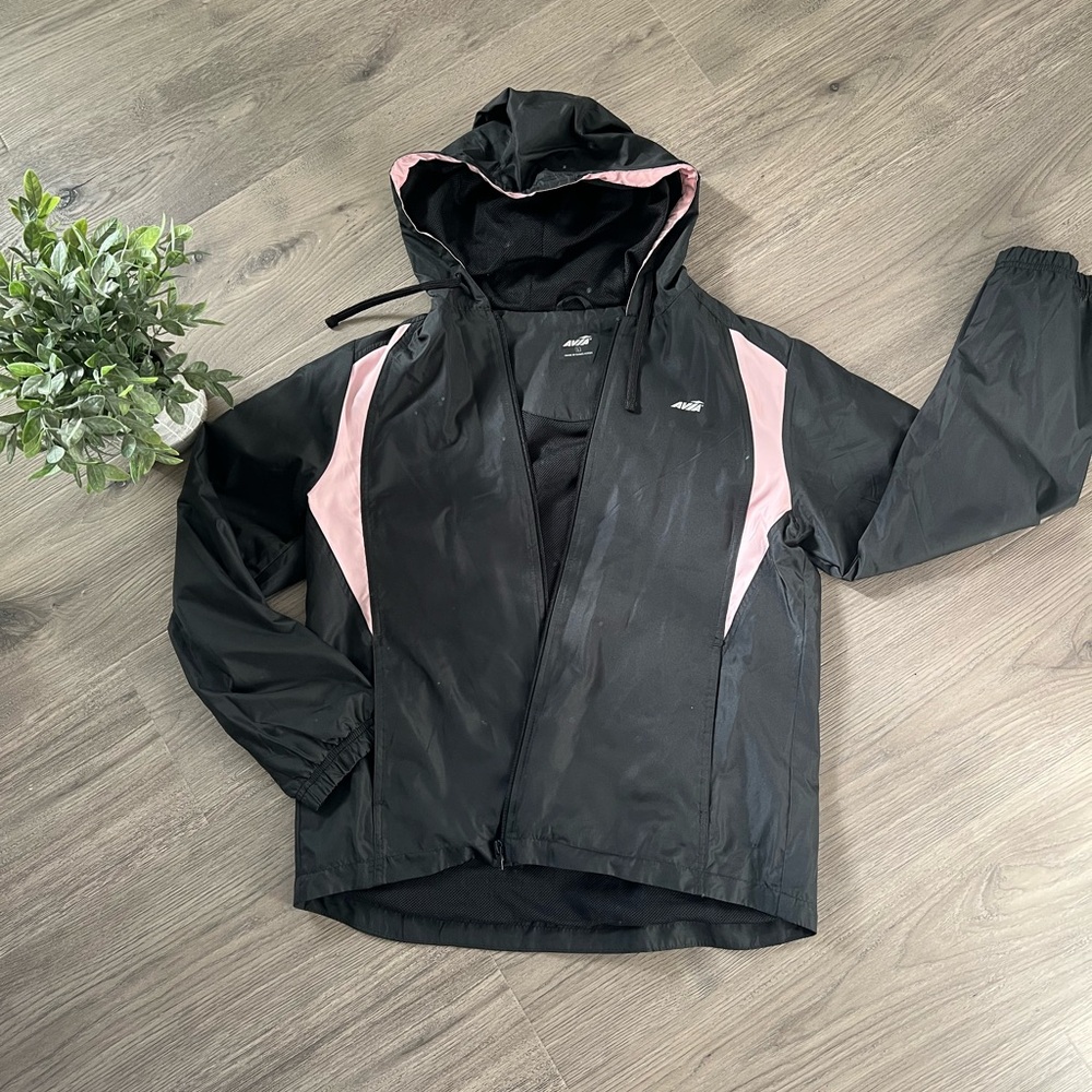 Avia Women's Black and Pink Jacket